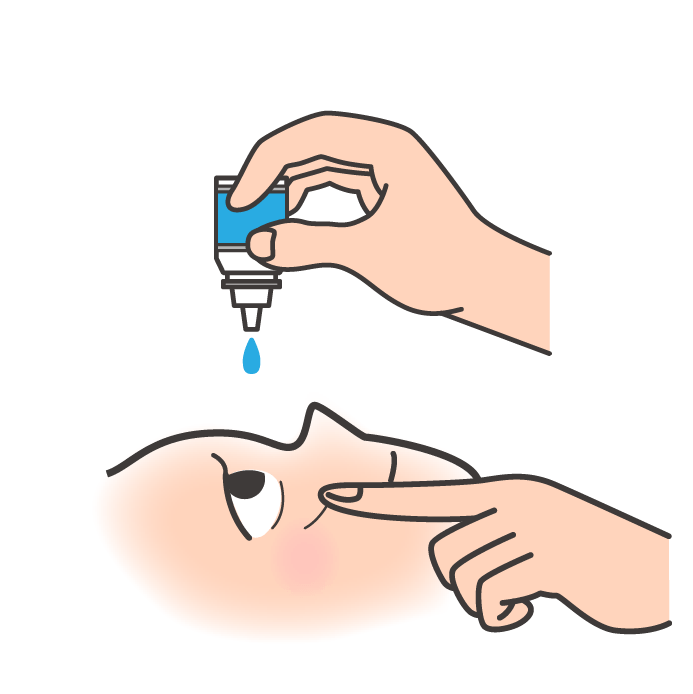目薬のさし方